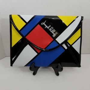 Joseph Ribkoff Vinyl Clutch Purse